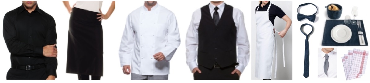 Vêtements professionnels de gastronomie et de service